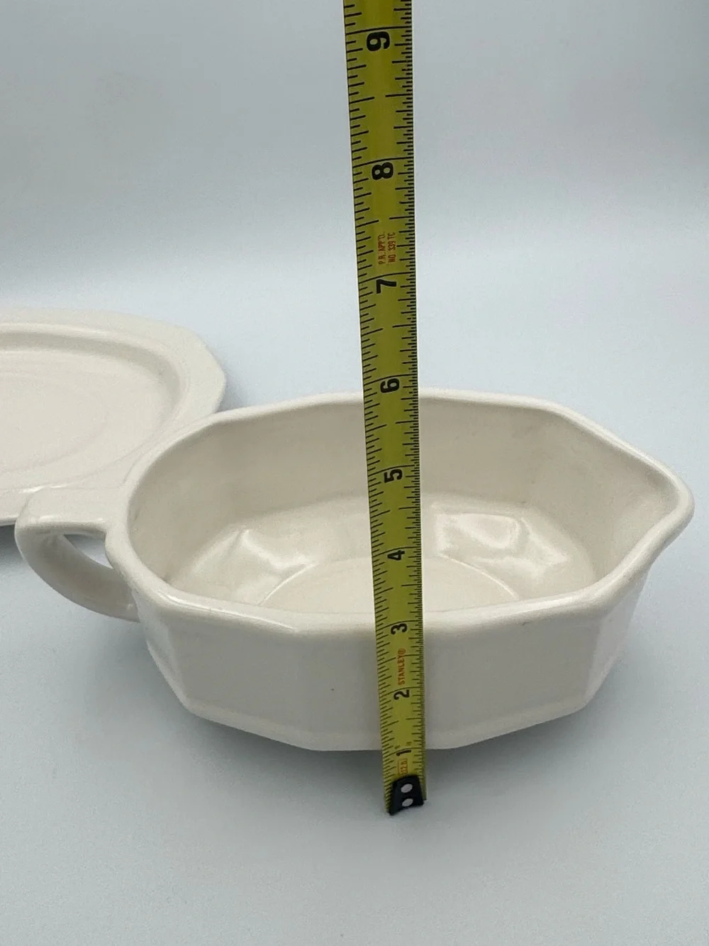 Vintage Pfaltzgraff Heritage‎ White Gravy Boat Underplate Set Creamer Tray